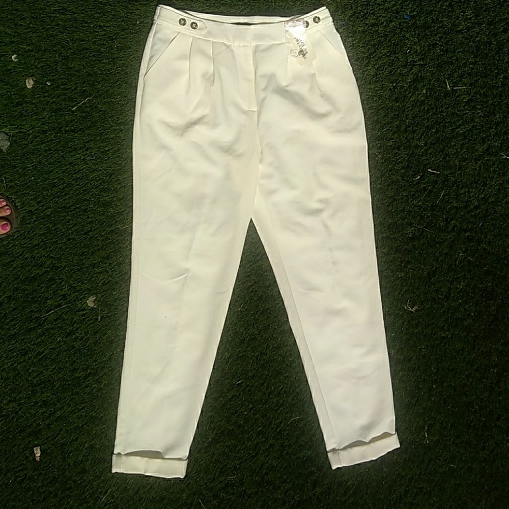 Wide leg capris